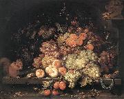 Fruit Still-Life with Squirrel and Goldfinch g MIGNON, Abraham